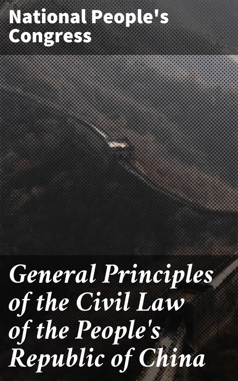Portada: General Principles of the Civil Law of the People's Republic of China