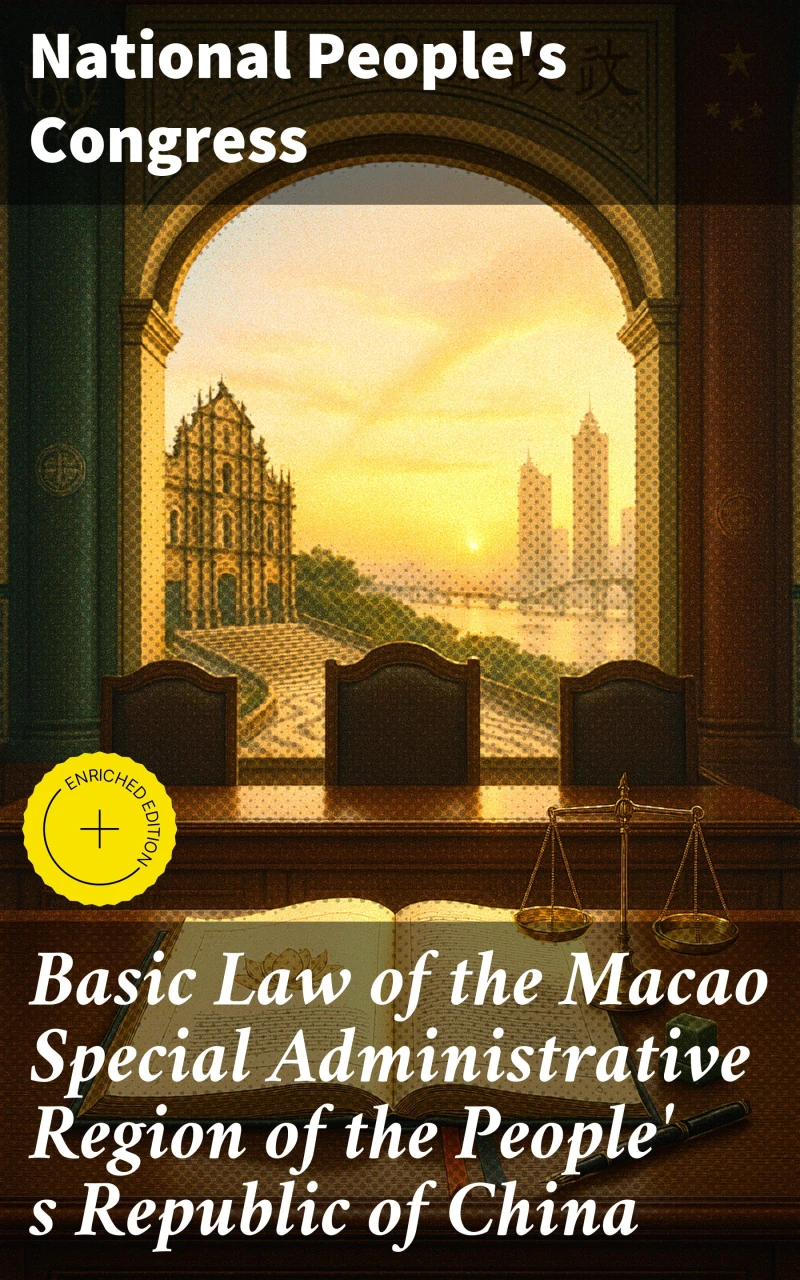 Portada: Basic Law of the Macao Special Administrative Region of the People' s Republic of China