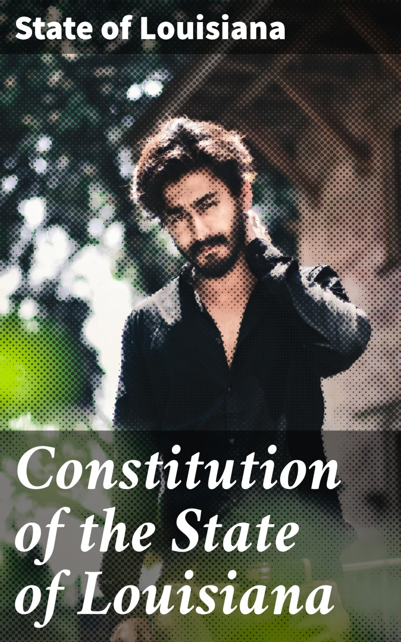 Portada: Constitution of the State of Louisiana