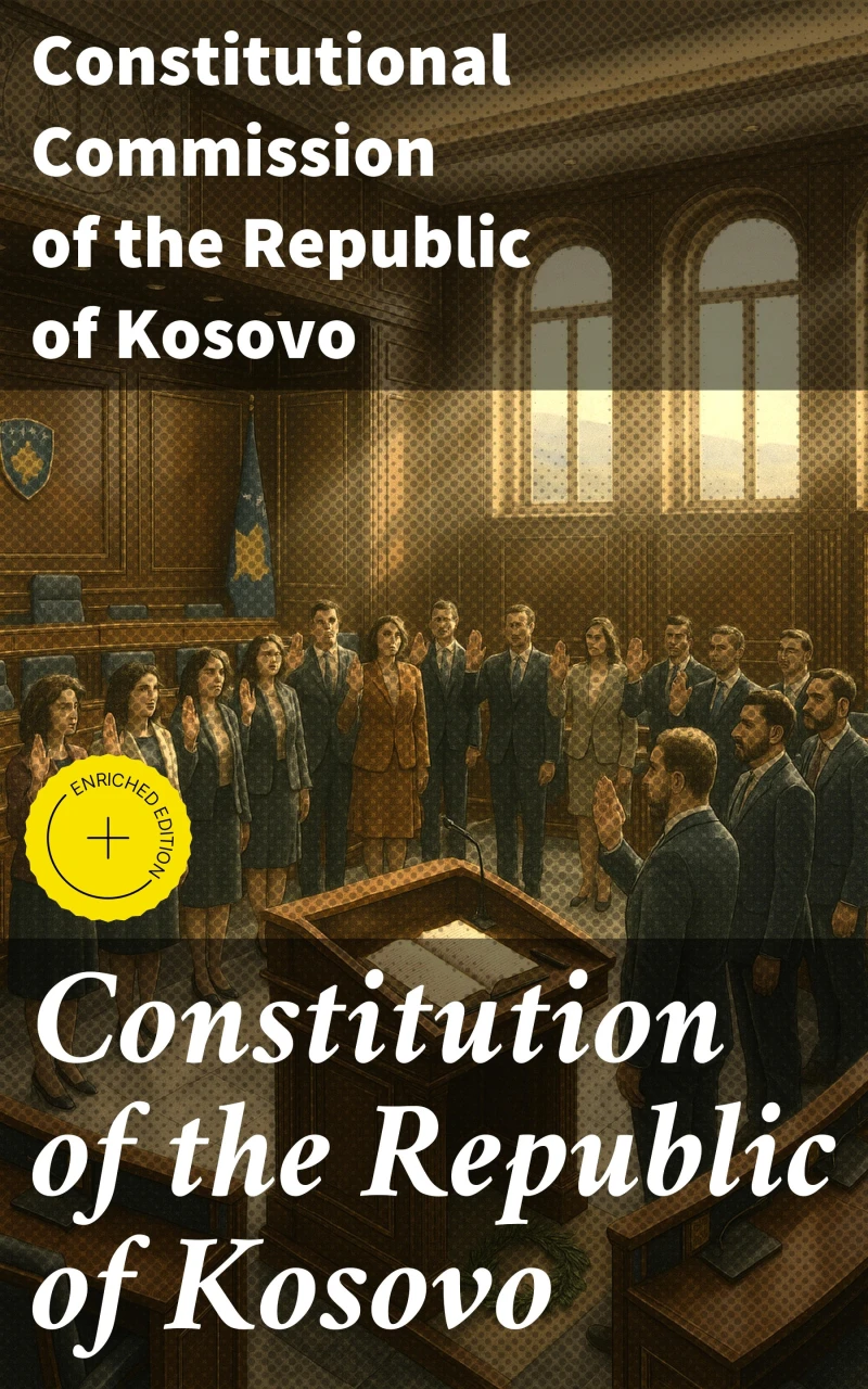 Portada: Constitution of the Republic of Kosovo