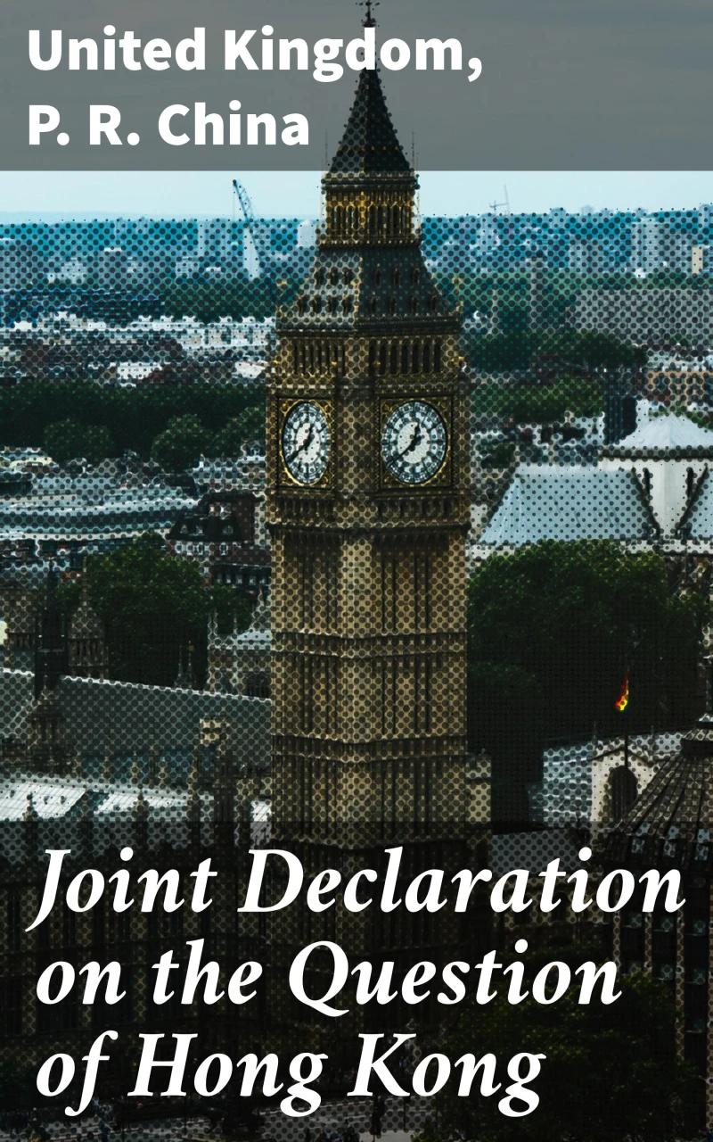 Portada: Joint Declaration on the Question of Hong Kong