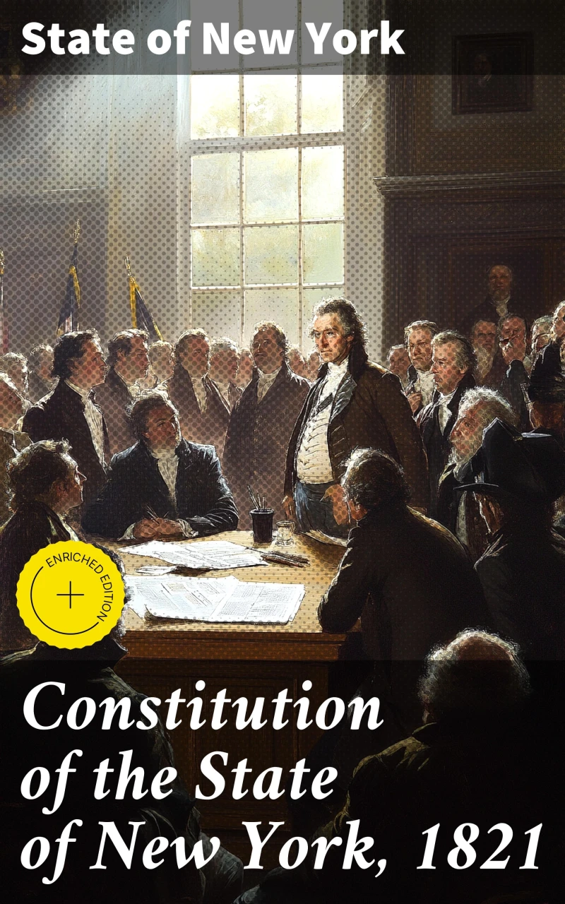 Portada: Constitution of the State of New York, 1821