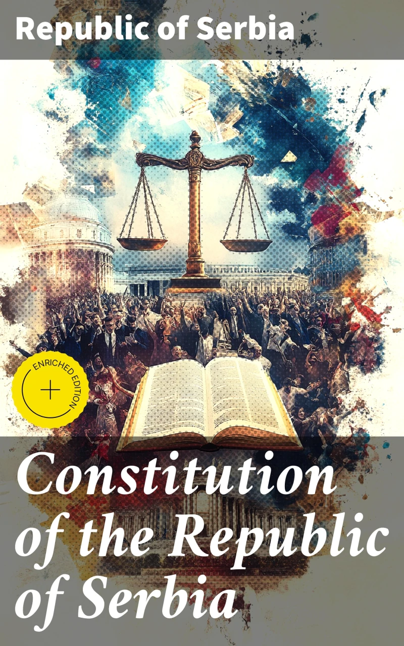 Portada: Constitution of the Republic of Serbia