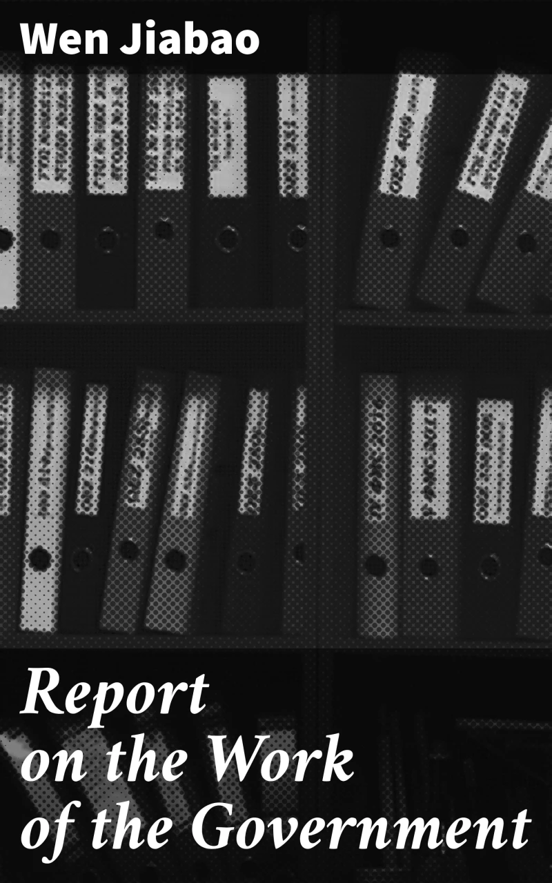 Portada: Report on the Work of the Government