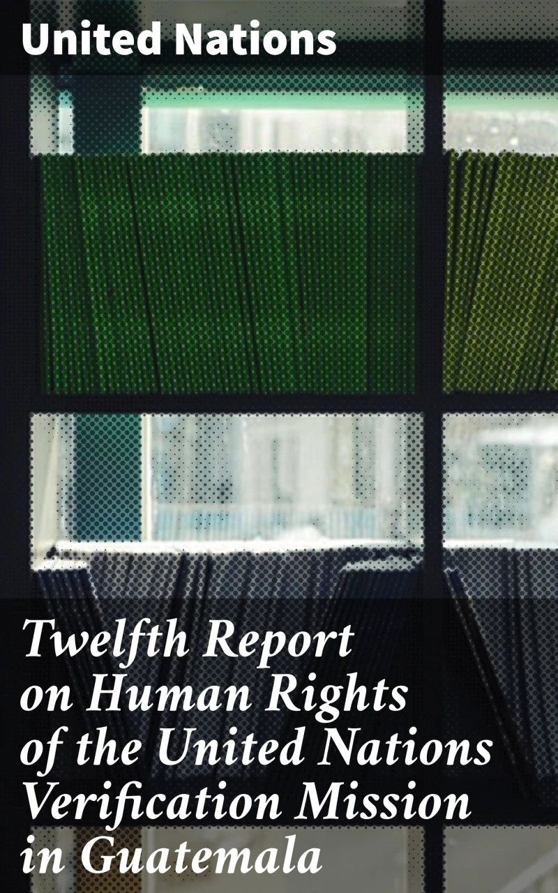Portada: Twelfth Report on Human Rights of the United Nations Verification Mission in Guatemala