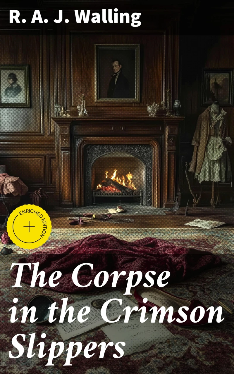 Portada: The Corpse in the Crimson Slippers