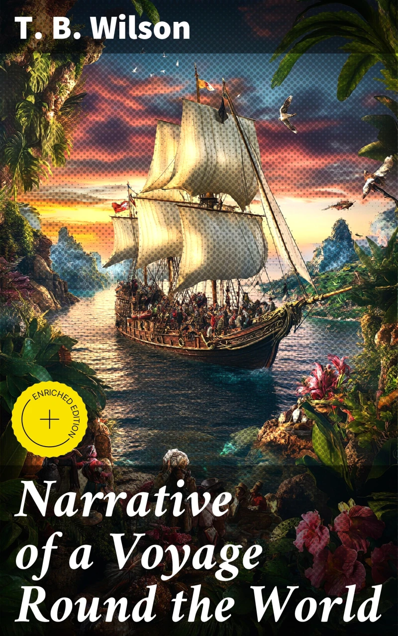 Portada: Narrative of a Voyage Round the World