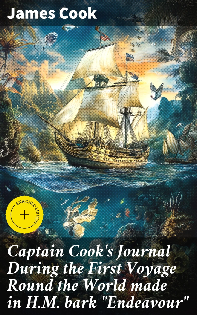 Portada: Captain Cook's Journal During the First Voyage Round the World made in H.M. bark "Endeavour"