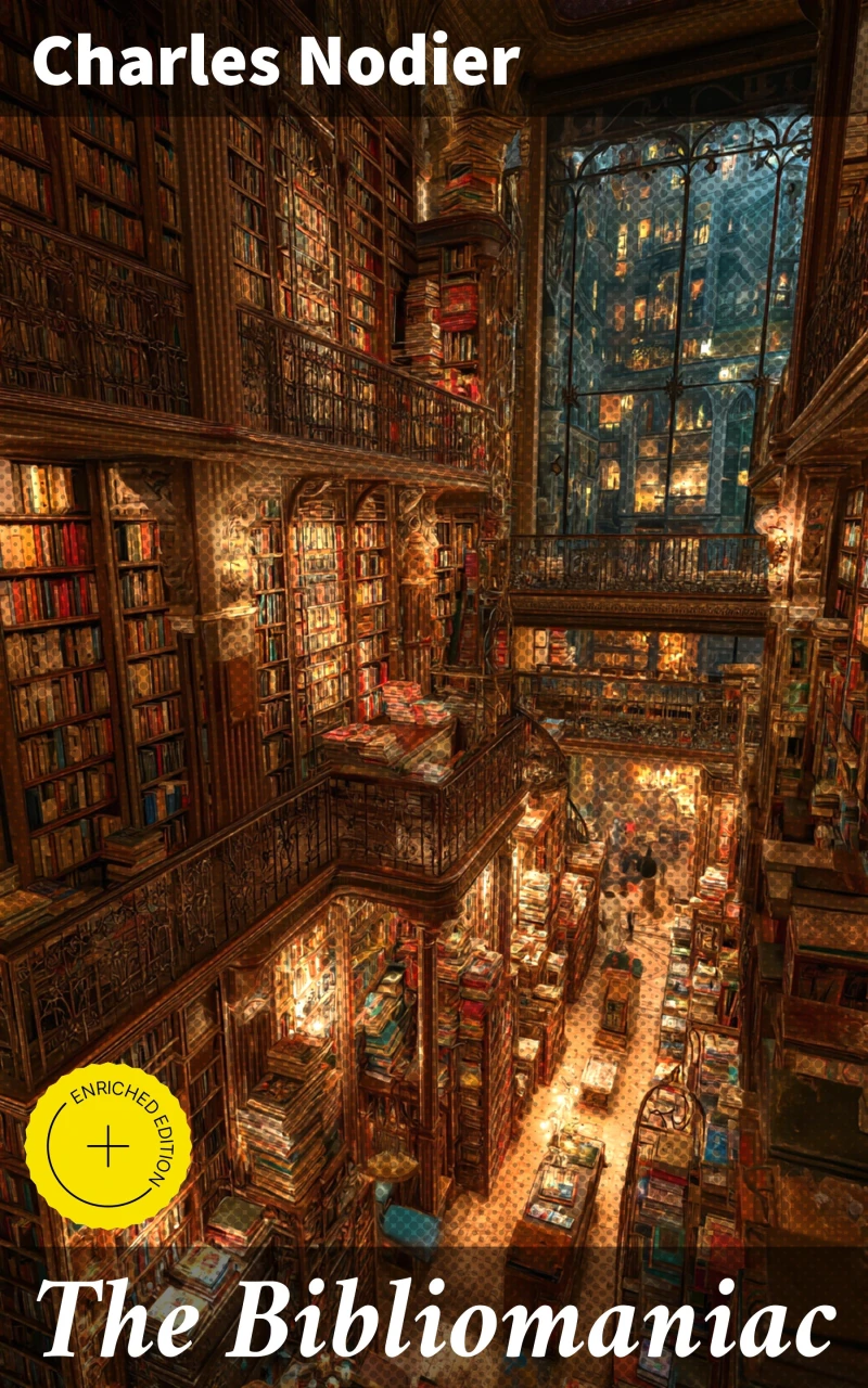 Portada: The Bibliomaniac