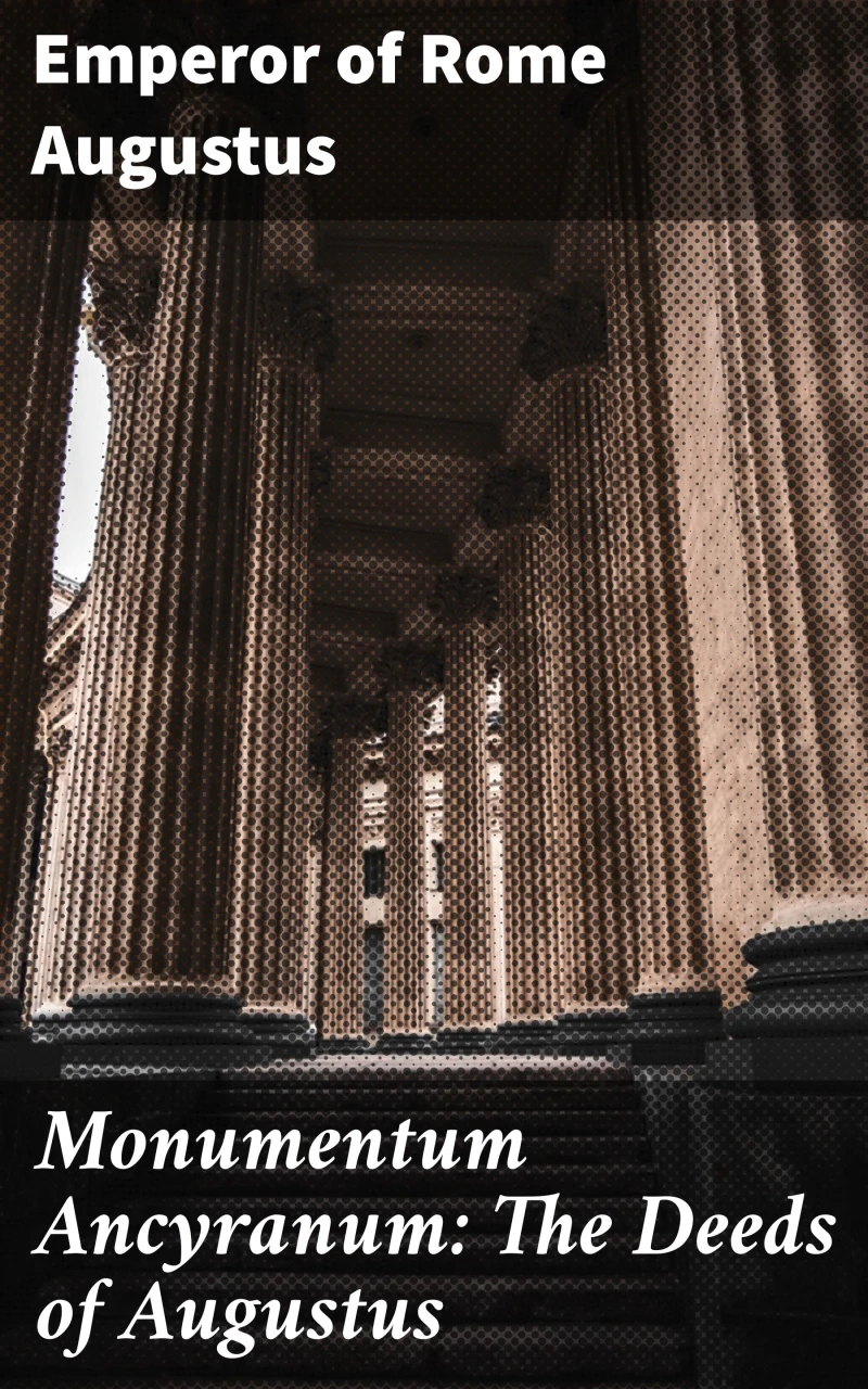 Portada: Monumentum Ancyranum: The Deeds of Augustus