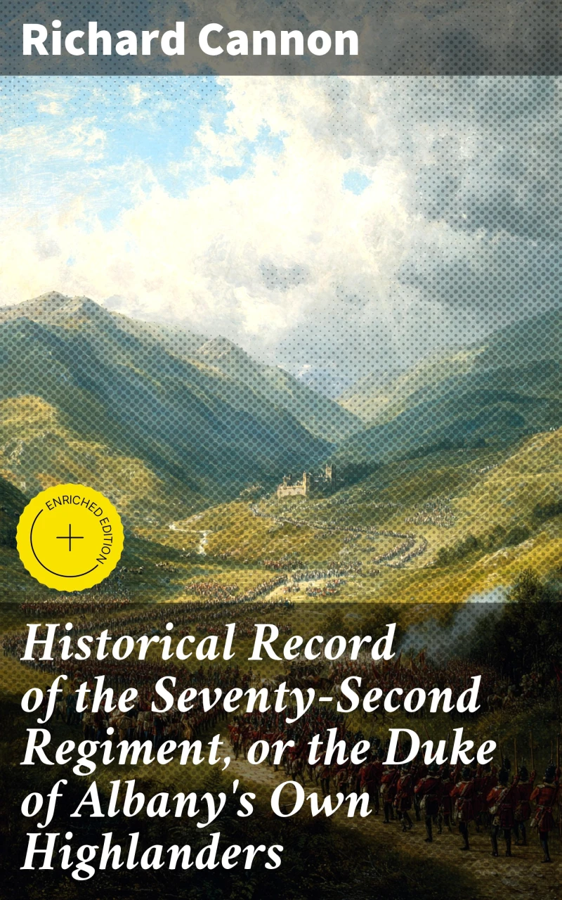 Portada: Historical Record of the Seventy-Second Regiment, or the Duke of Albany's Own Highlanders