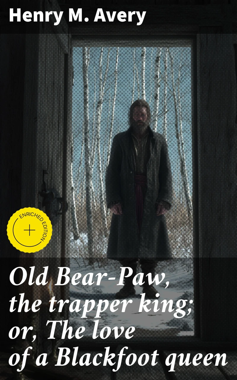Portada: Old Bear-Paw, the trapper king; or, The love of a Blackfoot queen