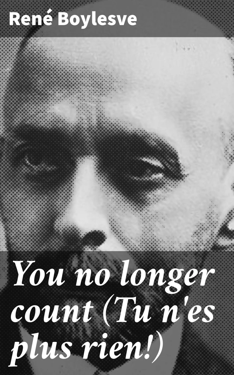 Portada: You no longer count (Tu n'es plus rien!)