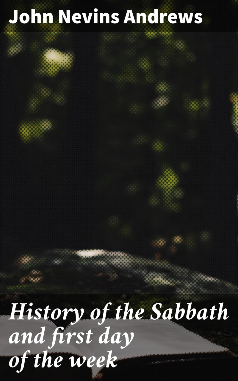 Portada: History of the Sabbath and first day of the week