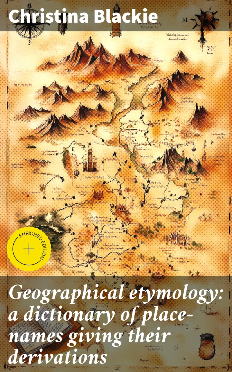 Portada: Geographical etymology: a dictionary of place-names giving their derivations