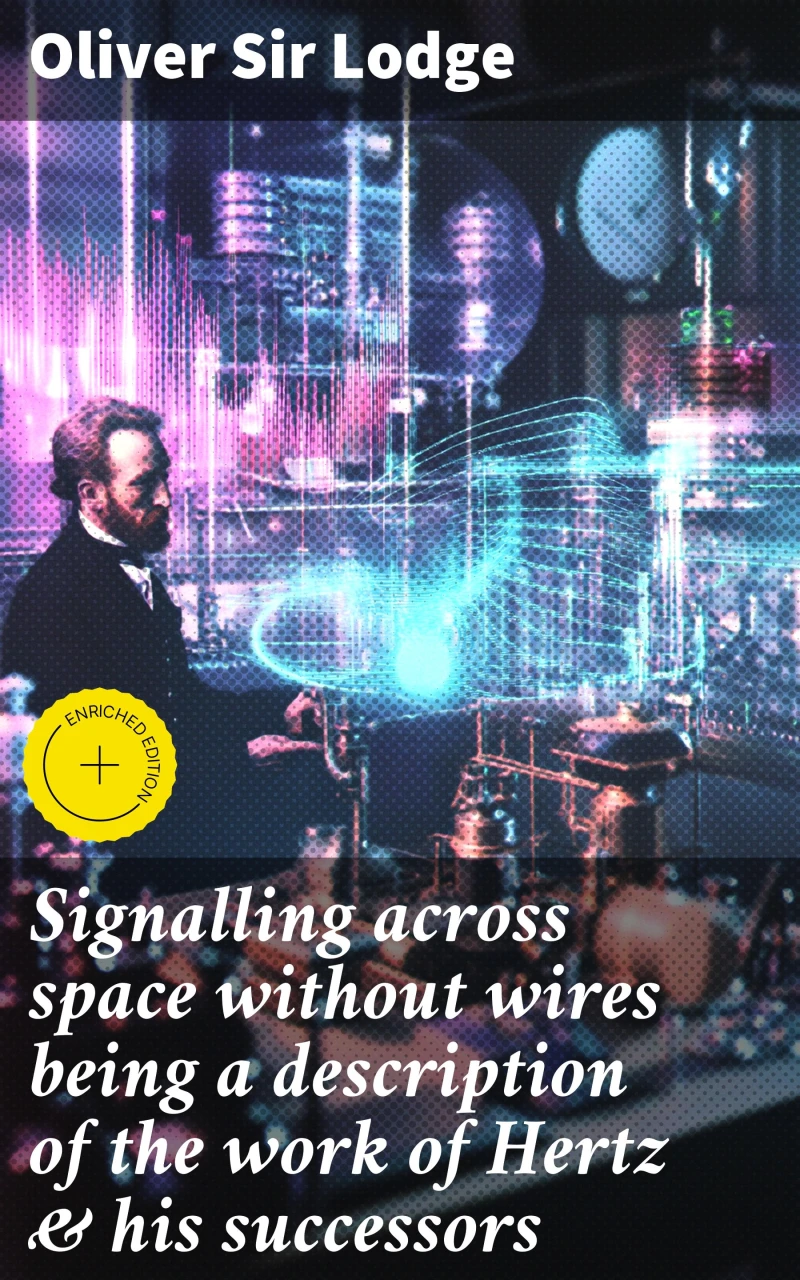 Portada: Signalling across space without wires being a description of the work of Hertz & his successors