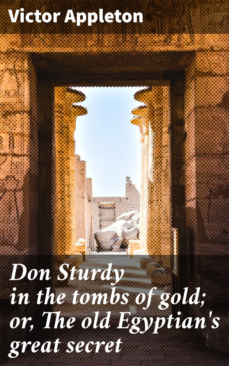Portada: Don Sturdy in the tombs of gold; or, The old Egyptian's great secret