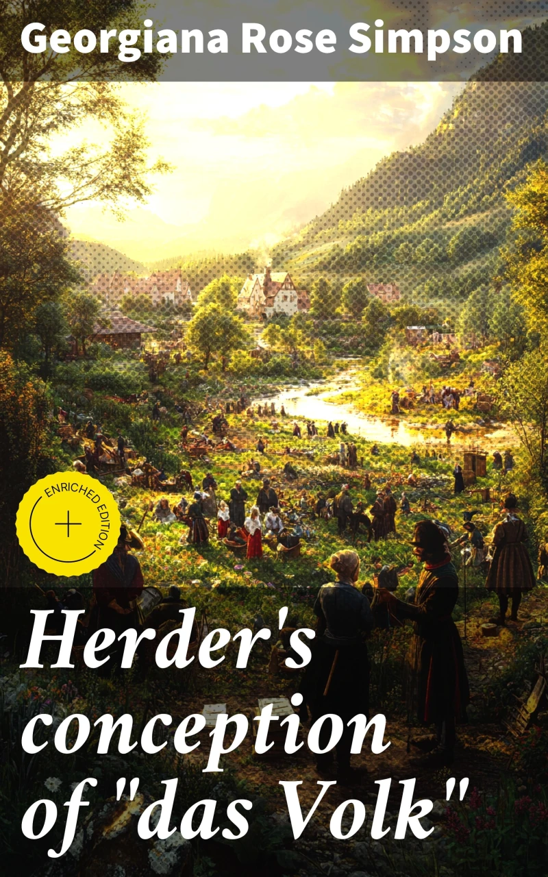Portada: Herder's conception of "das Volk"