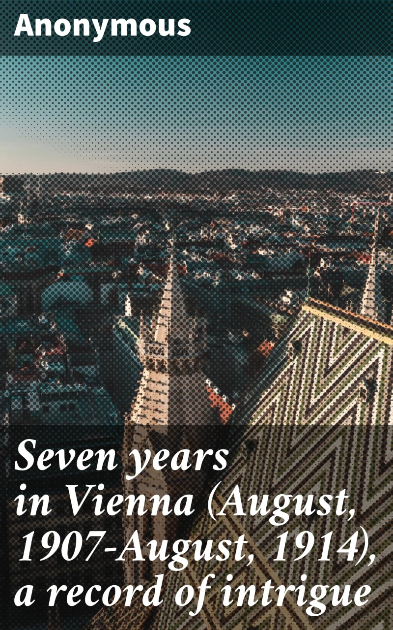 Portada: Seven years in Vienna (August, 1907-August, 1914), a record of intrigue