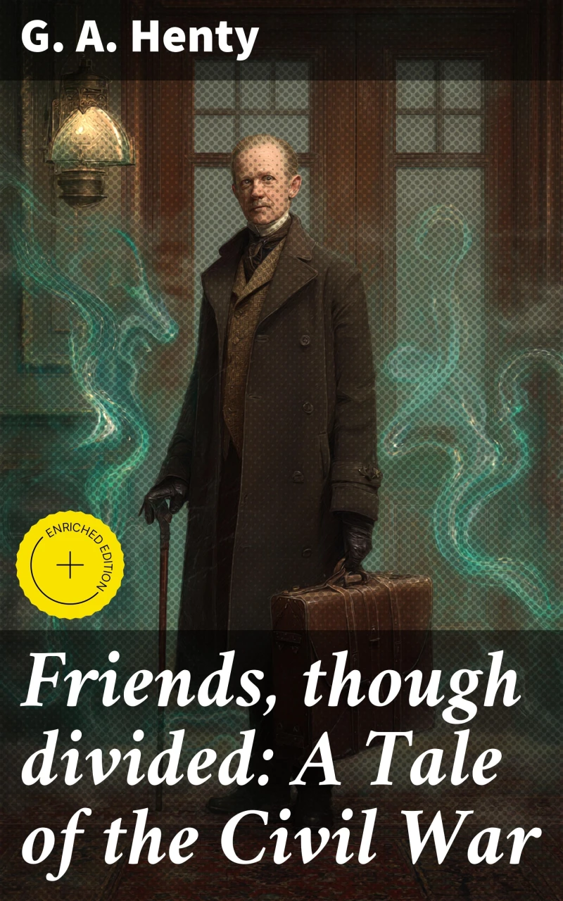 Portada: Friends, though divided: A Tale of the Civil War