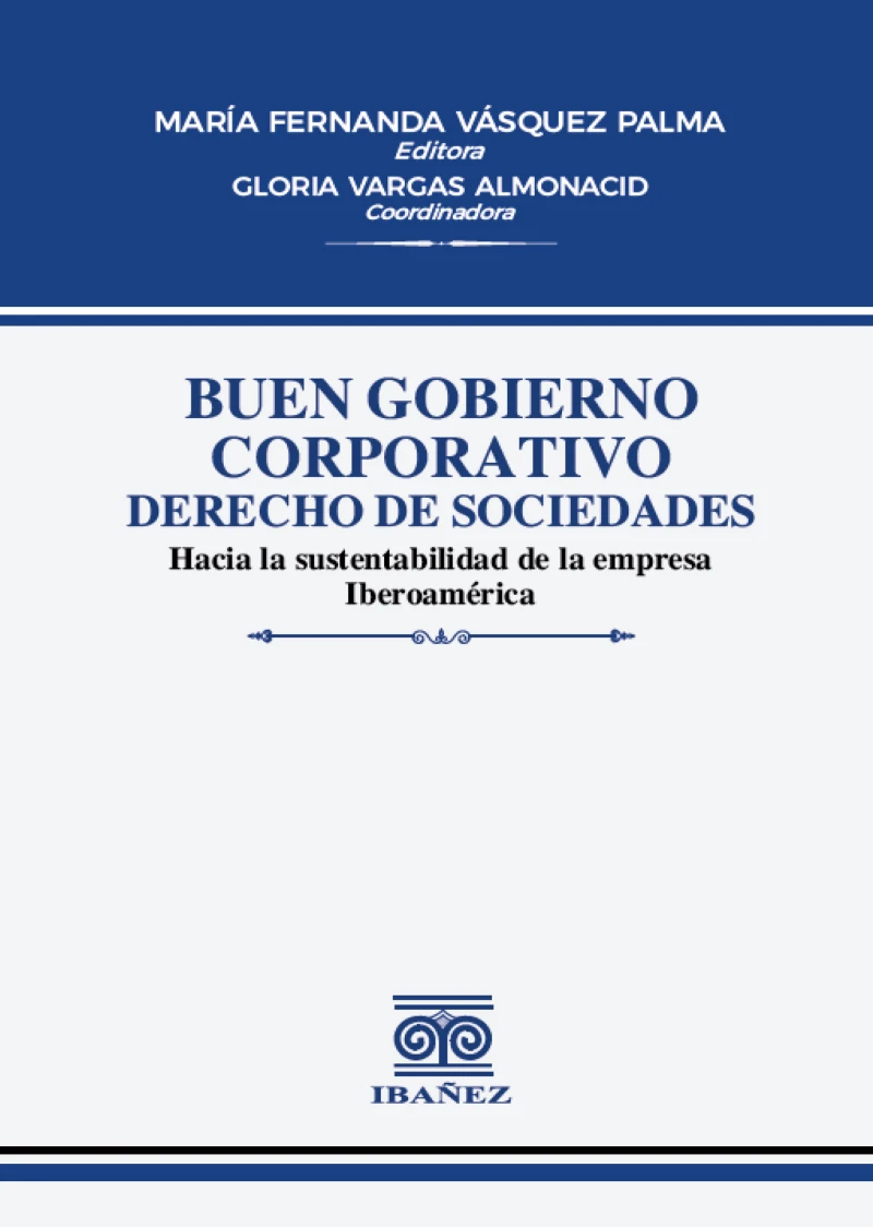 Portada: Buen gobierno corporativo. Derecho de sociedades