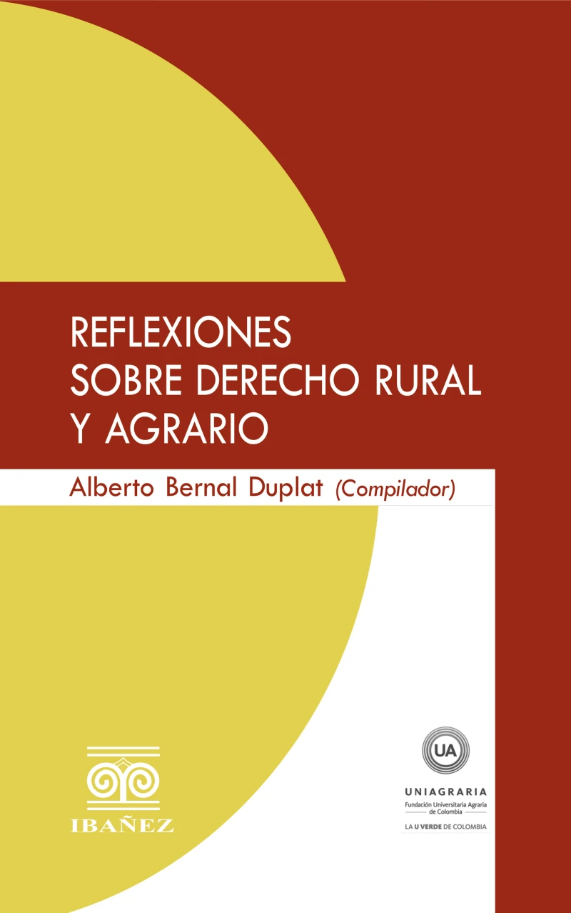 Portada: Reflexiones sobre derecho rural y agrario