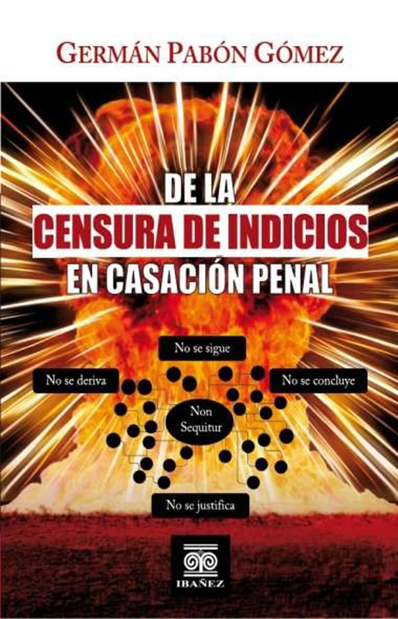 Portada: De la censura de indicos en casación penal