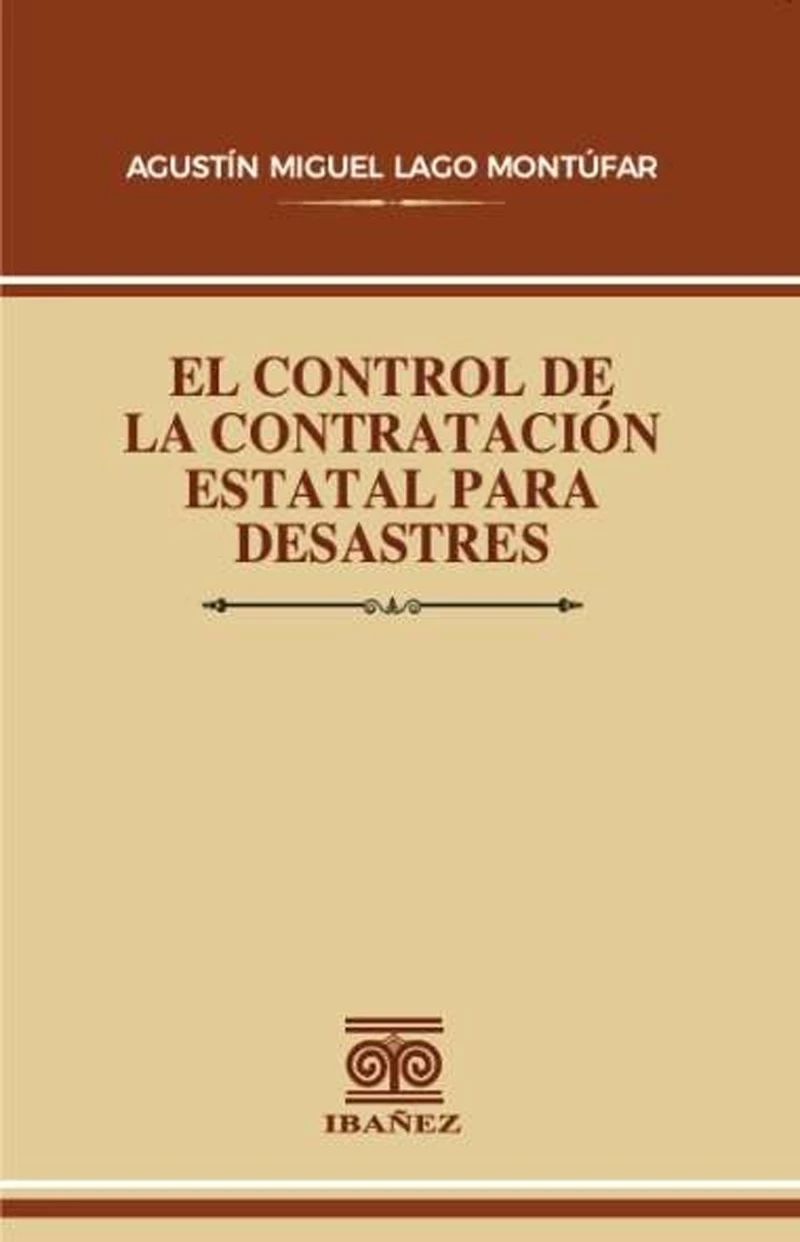 Portada: El control de la contratación estatal para desastres