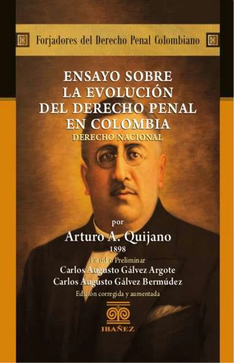 Portada: Ensayos sobre la Evolución del Derecho Penal en Colombia
