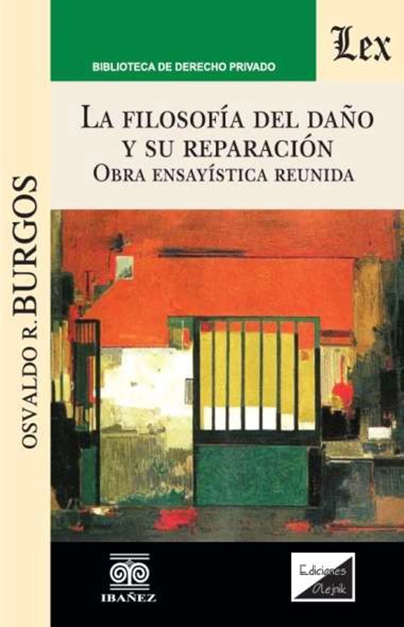 Portada: La filosofía del daño y su reparación