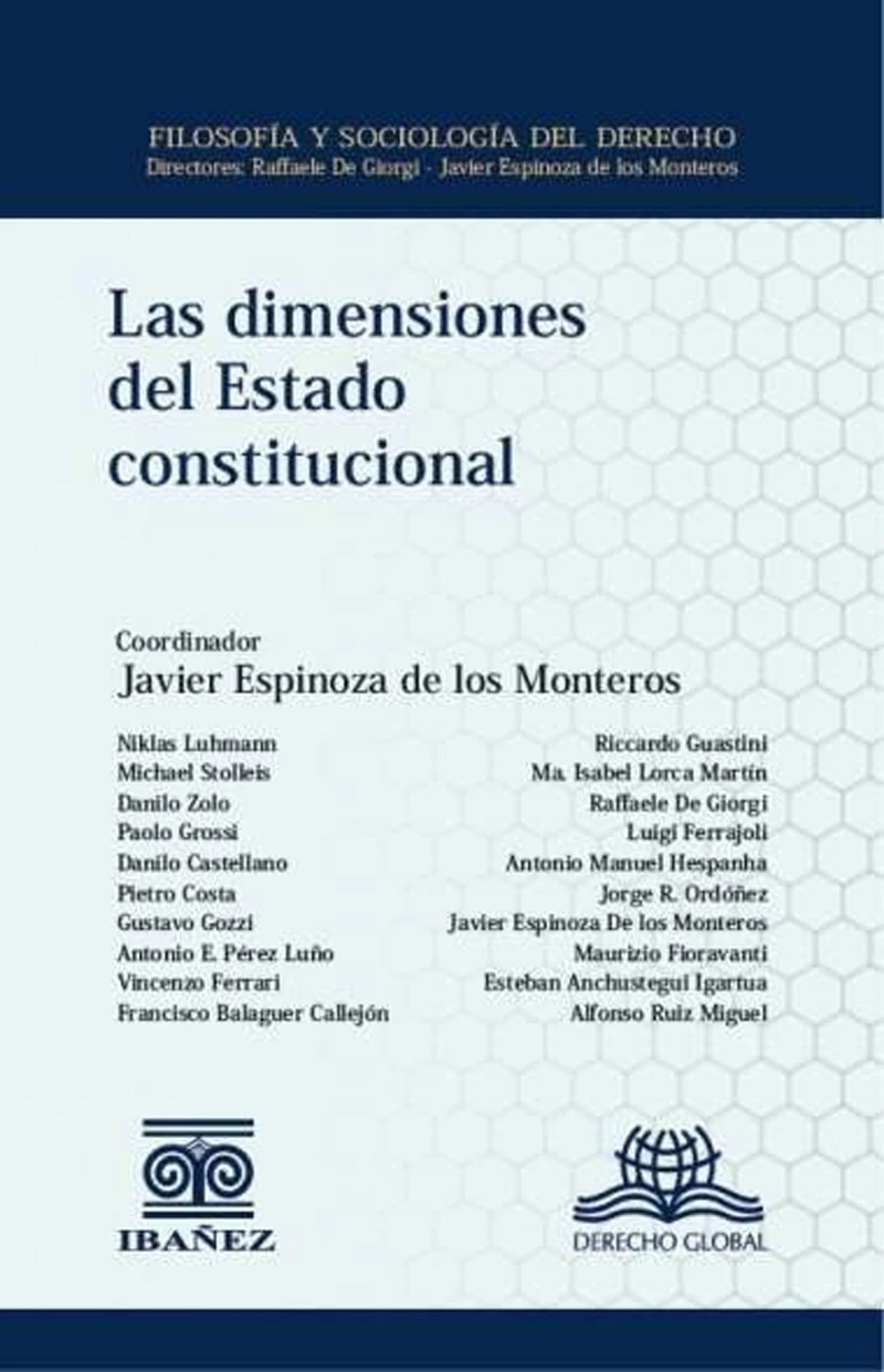 Portada: Las dimensiones del estado constitucional