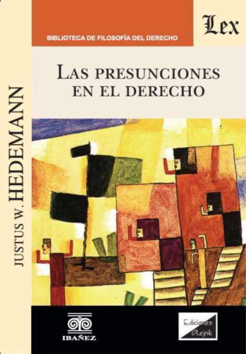 Portada: Las presunciones en el derecho