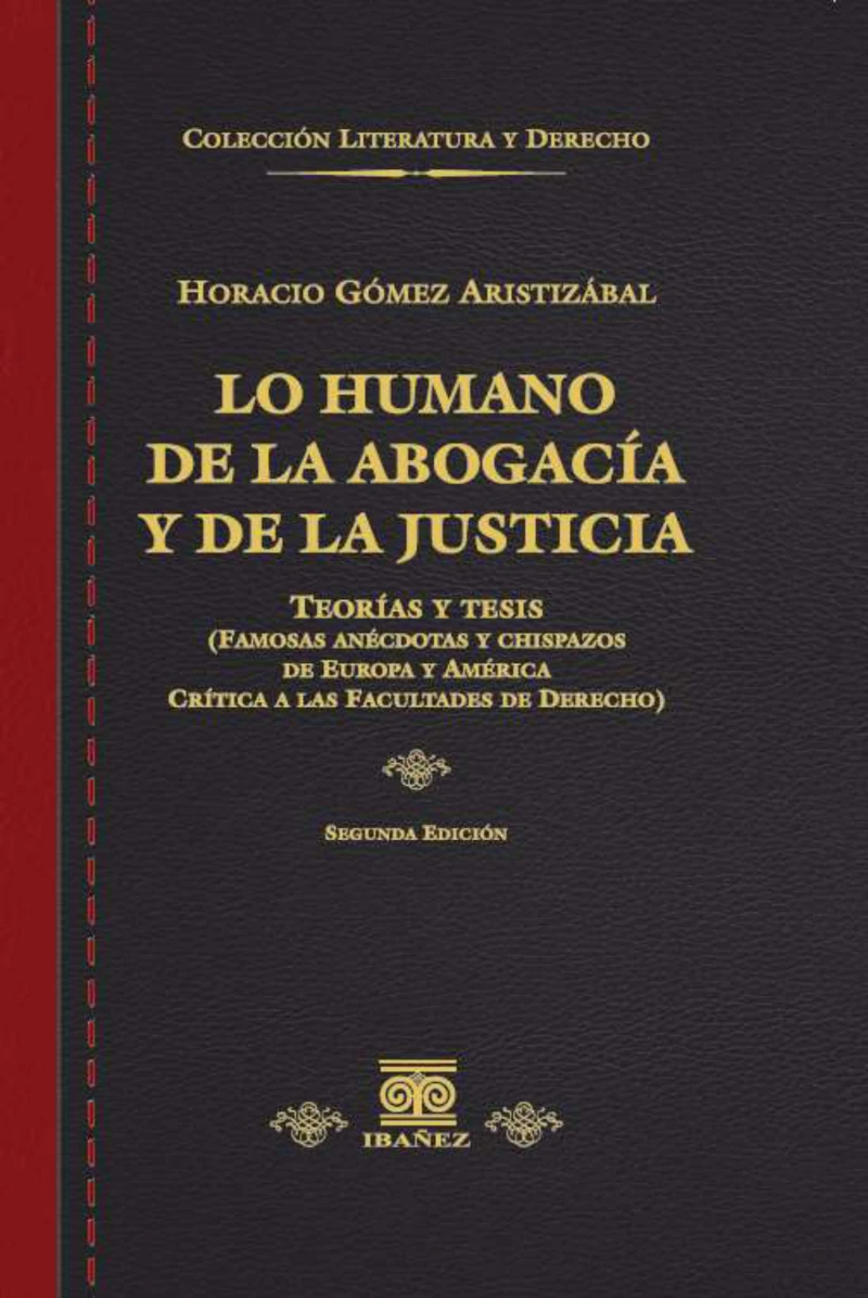 Portada: Lo humano de la abogacía y de la justicia
