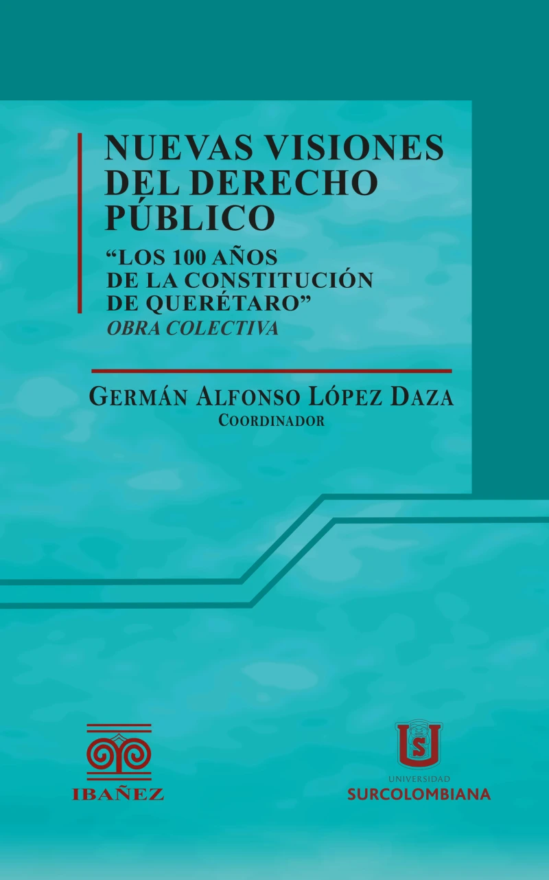 Portada: Nuevas visiones del derecho público