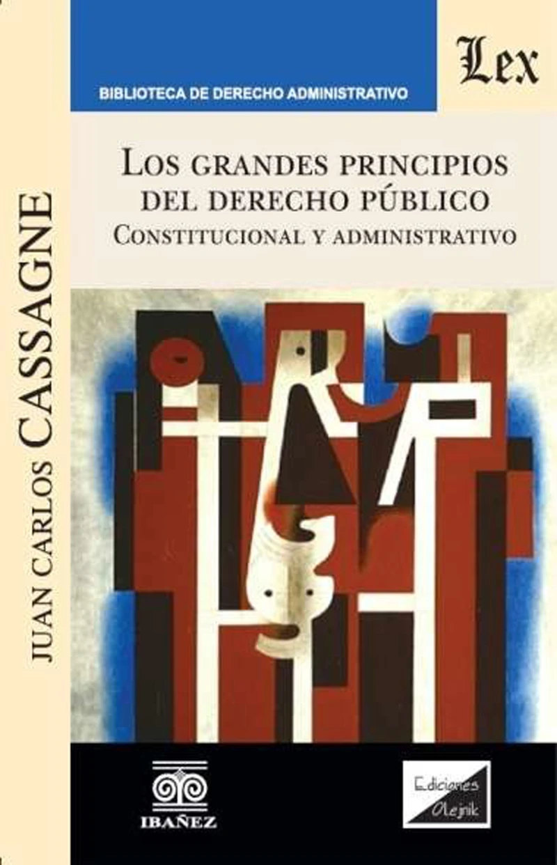 Portada: Los grandes principios del Derecho público