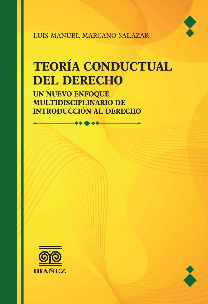 Portada: Teoria conductual del derecho