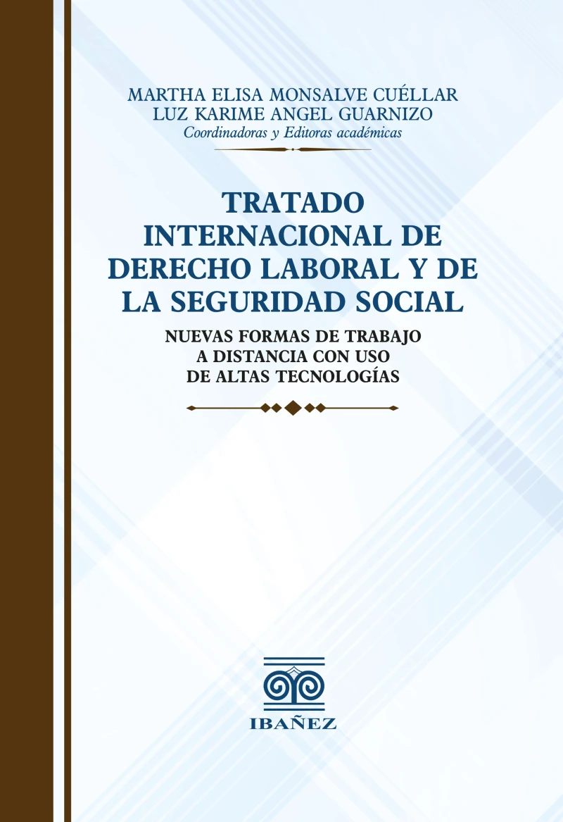 Portada: Tratado internacional de derecho laboral y de la seguridad social