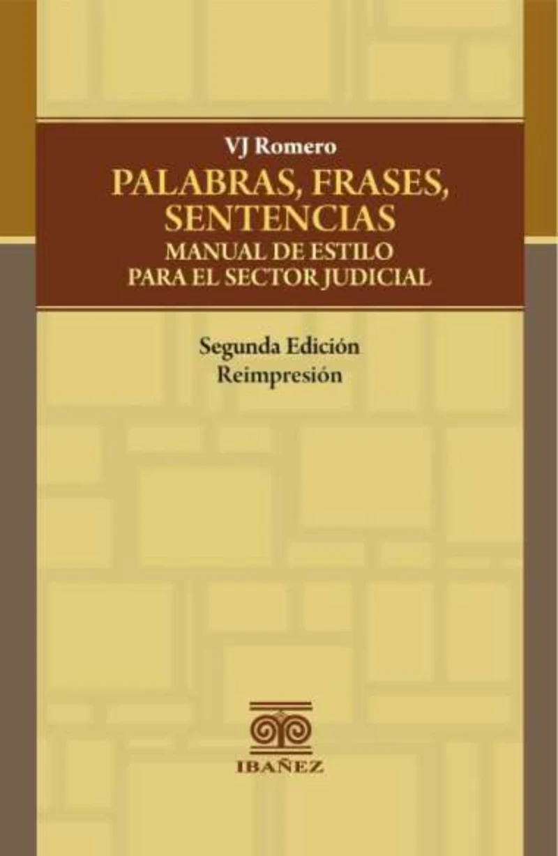 Portada: Palabras, frases, sentencias