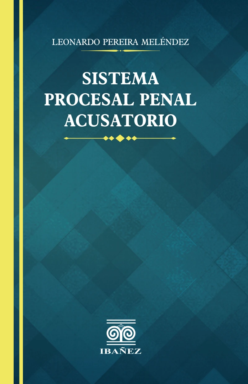 Portada: Sistema procesal penal acusatorio