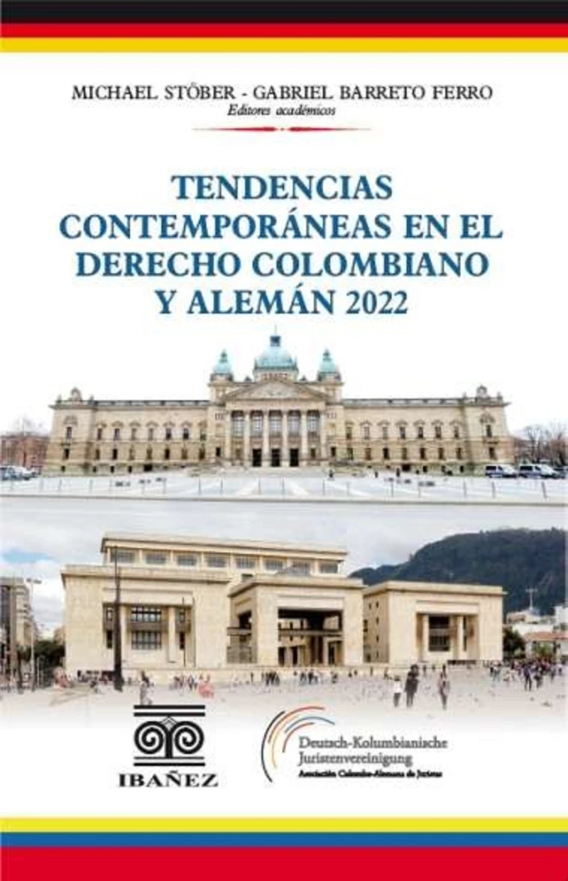 Portada: Tendencias contemporáneas en el derecho colombiano y alemán 2022