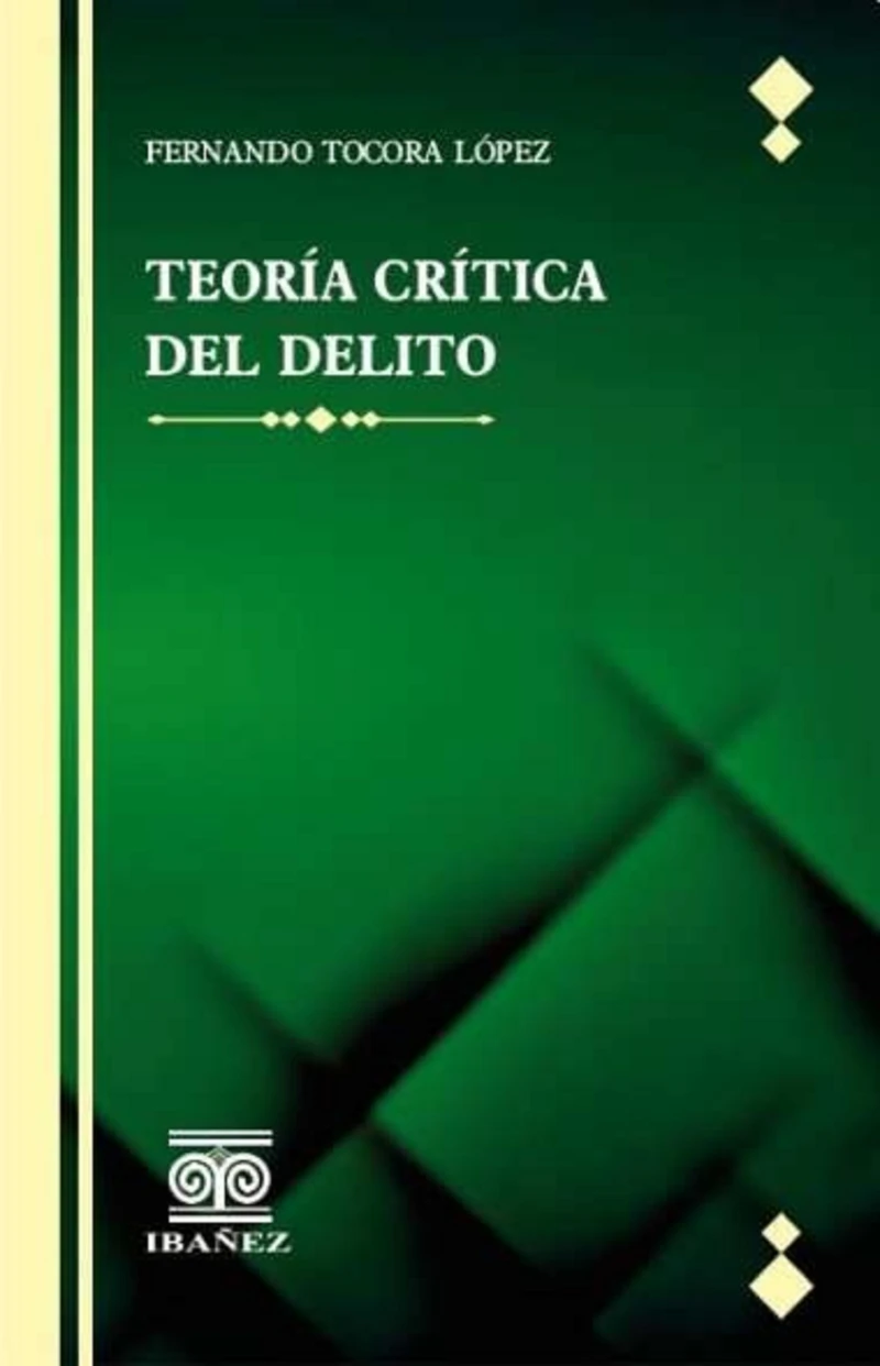 Portada: Teoría crítica del delito