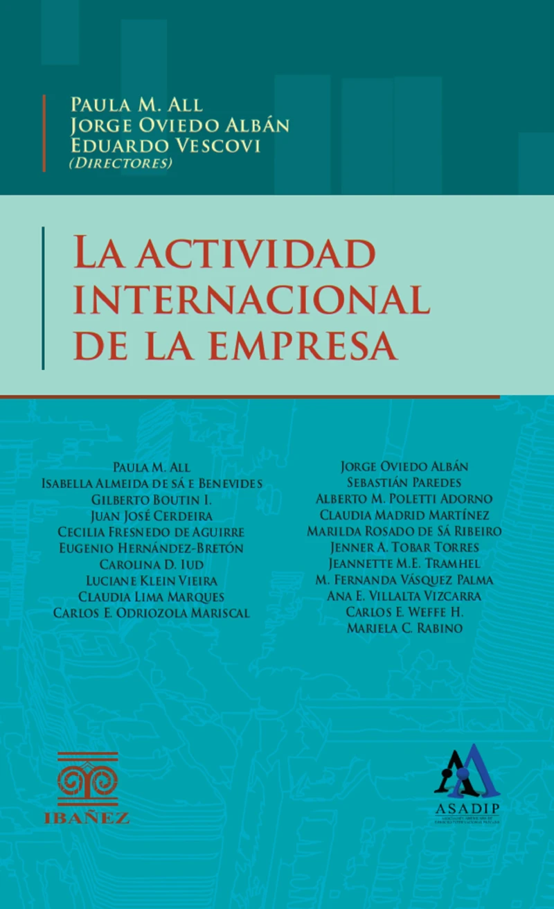 Portada: La actividad internacional de la empresa