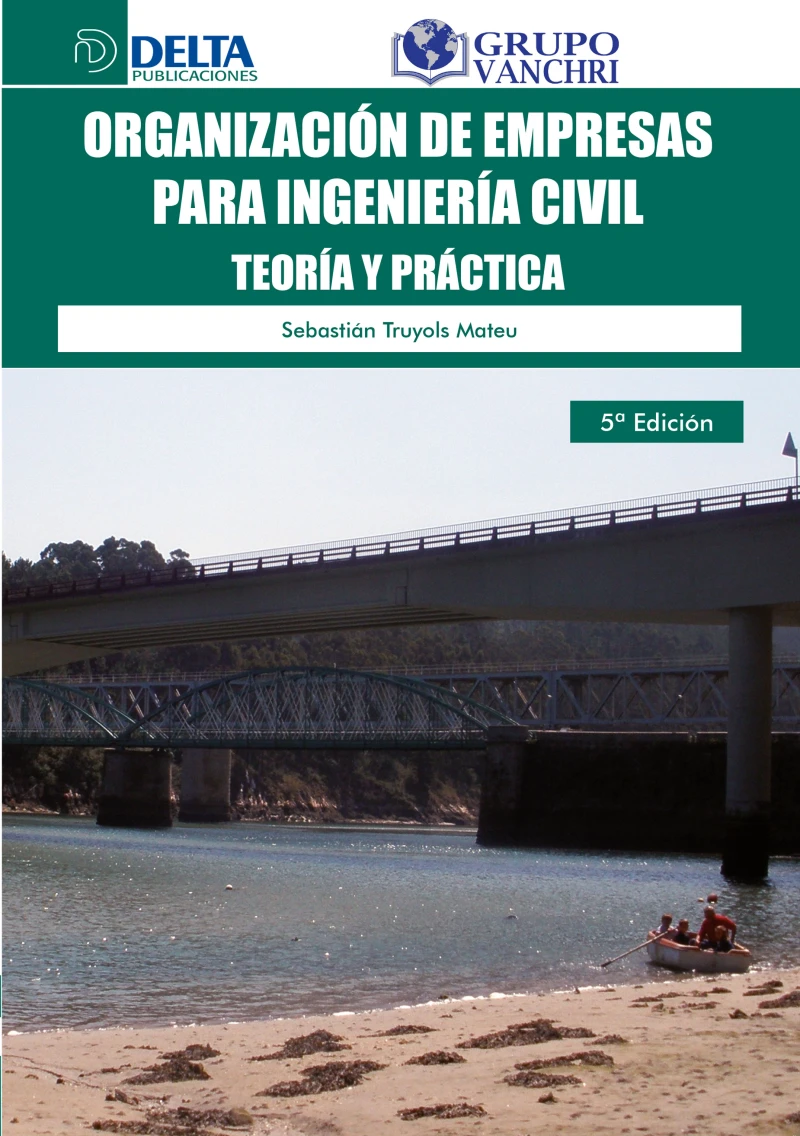 Portada: Organización de empresas para ingeniería civil