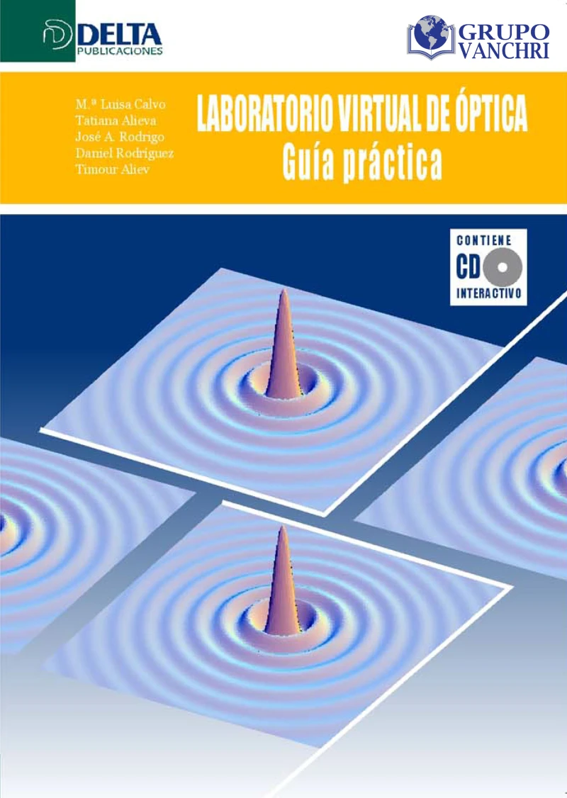 Portada: Laboratorio virtual de optica