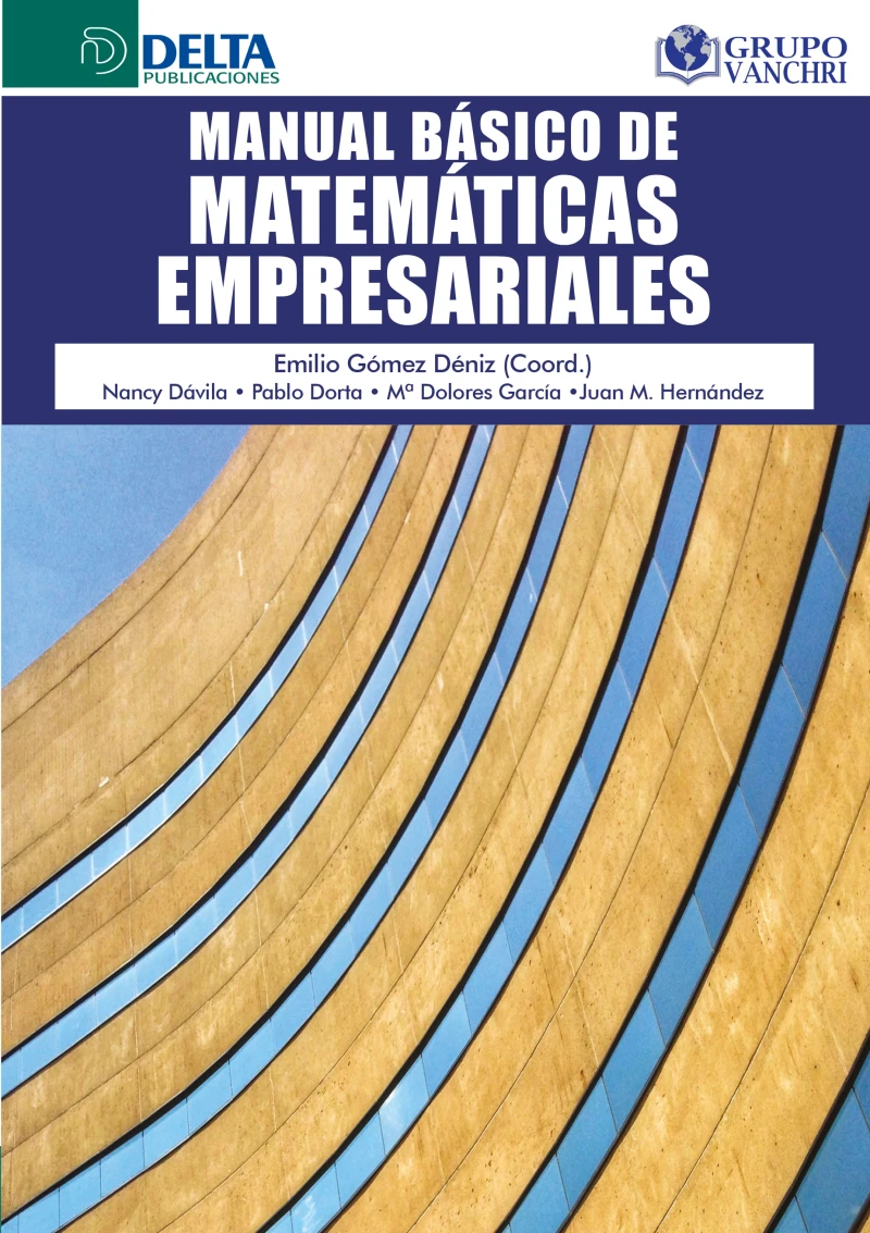 Portada: Manual basico de matematicas empresariales