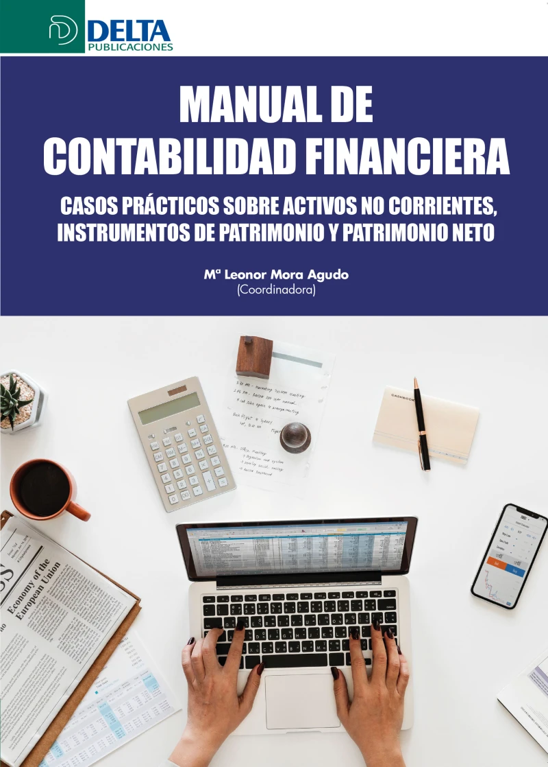Portada: Manual de contabilidad financiera