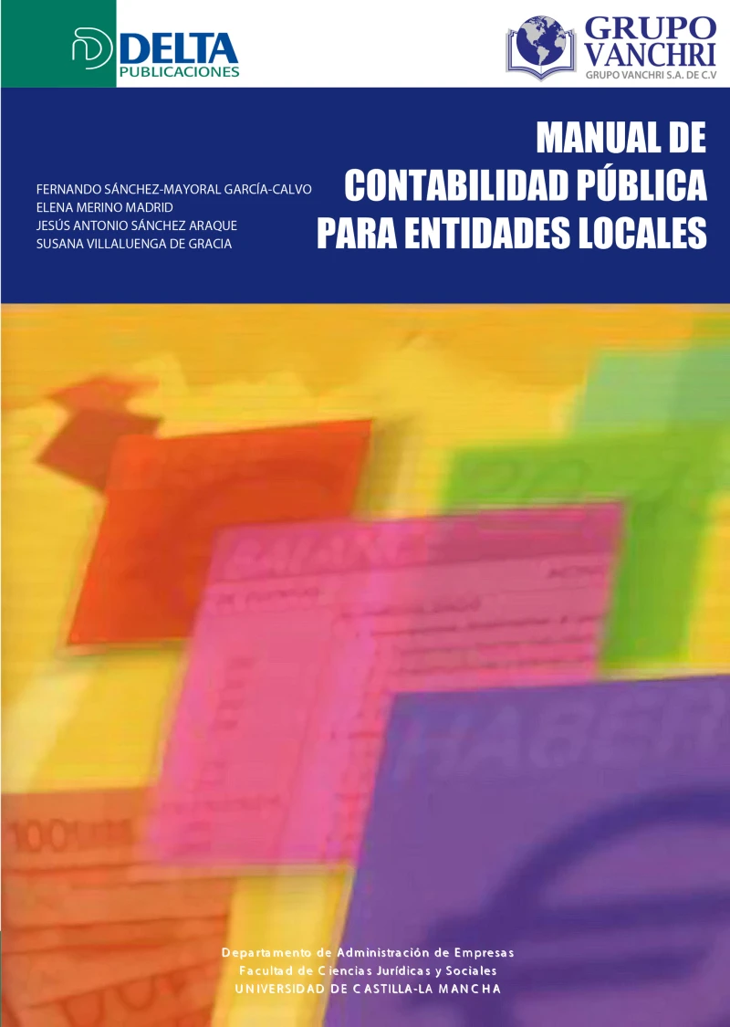 Portada: Manual de contabilidad publica para entidades locales