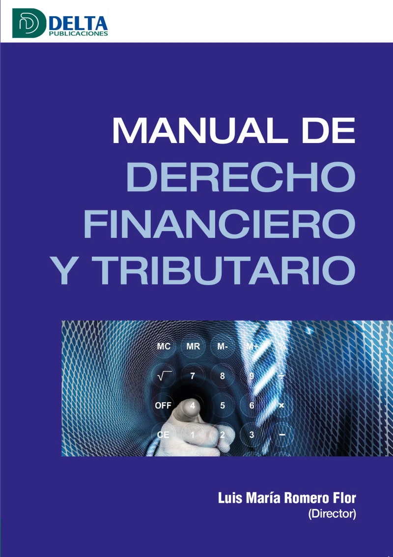 Portada: Manual de derecho financiero y tributario