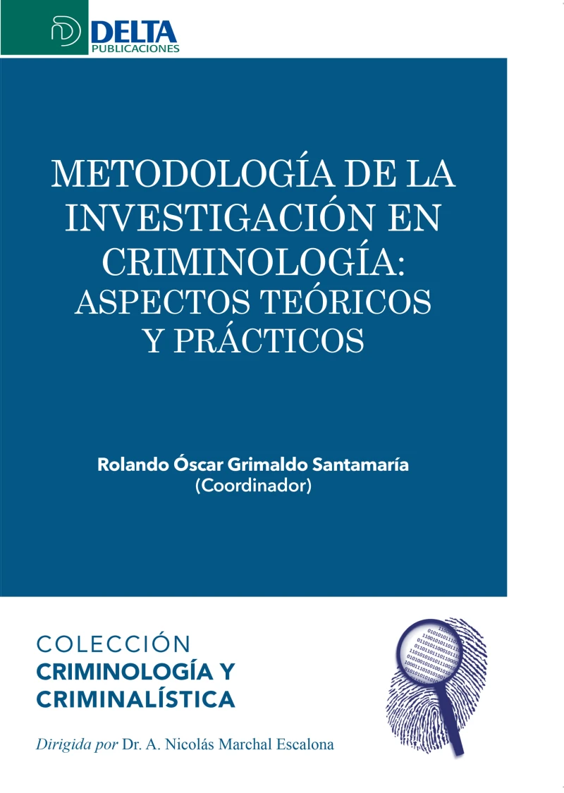 Portada: Metodología de la investigación en criminología: aspectos teóricos y prácticos