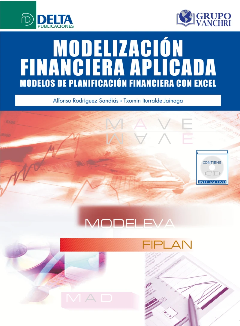 Portada: Modelización financiera aplicada: modelos de planificación financiera con excel